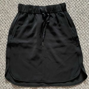 Lululemon Black Skirt